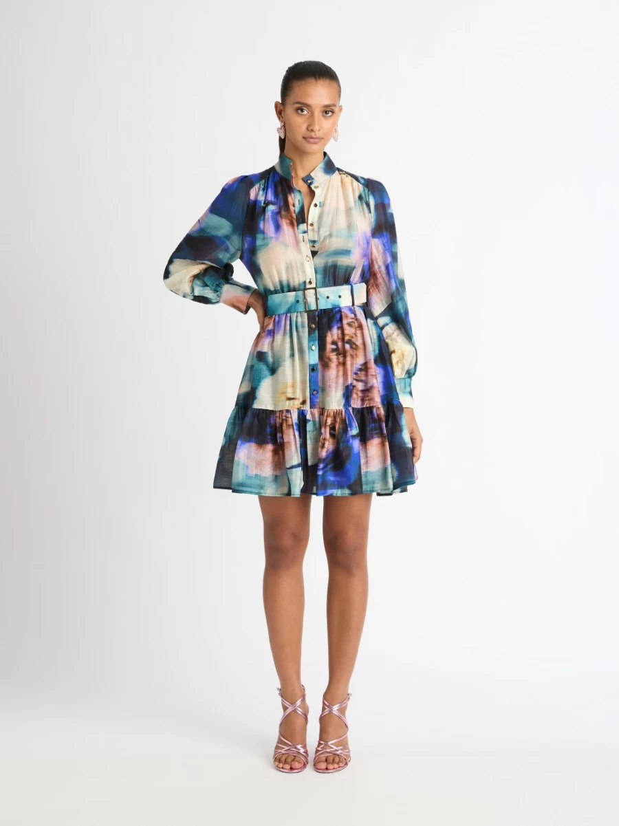 SHEIKE Women's Sophia Floral Dress - Elegant Summer Flowy Boho Chic Maxi Dress