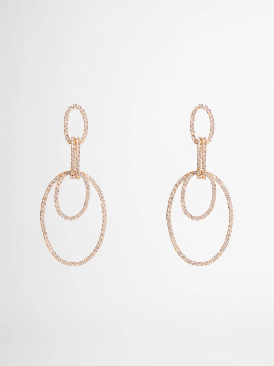 SHEIKE Women's Dazzle Earrings – Sparkling Statement Jewelry for Elegant Outfits