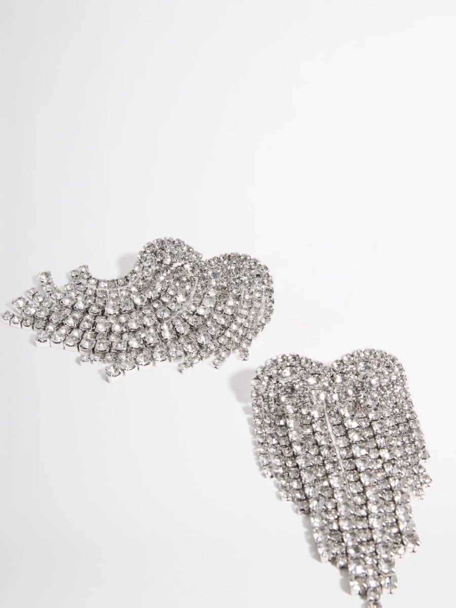 SHEIKE Women's Crystal Drop Chandelier Earrings for Elegant Evening Wear