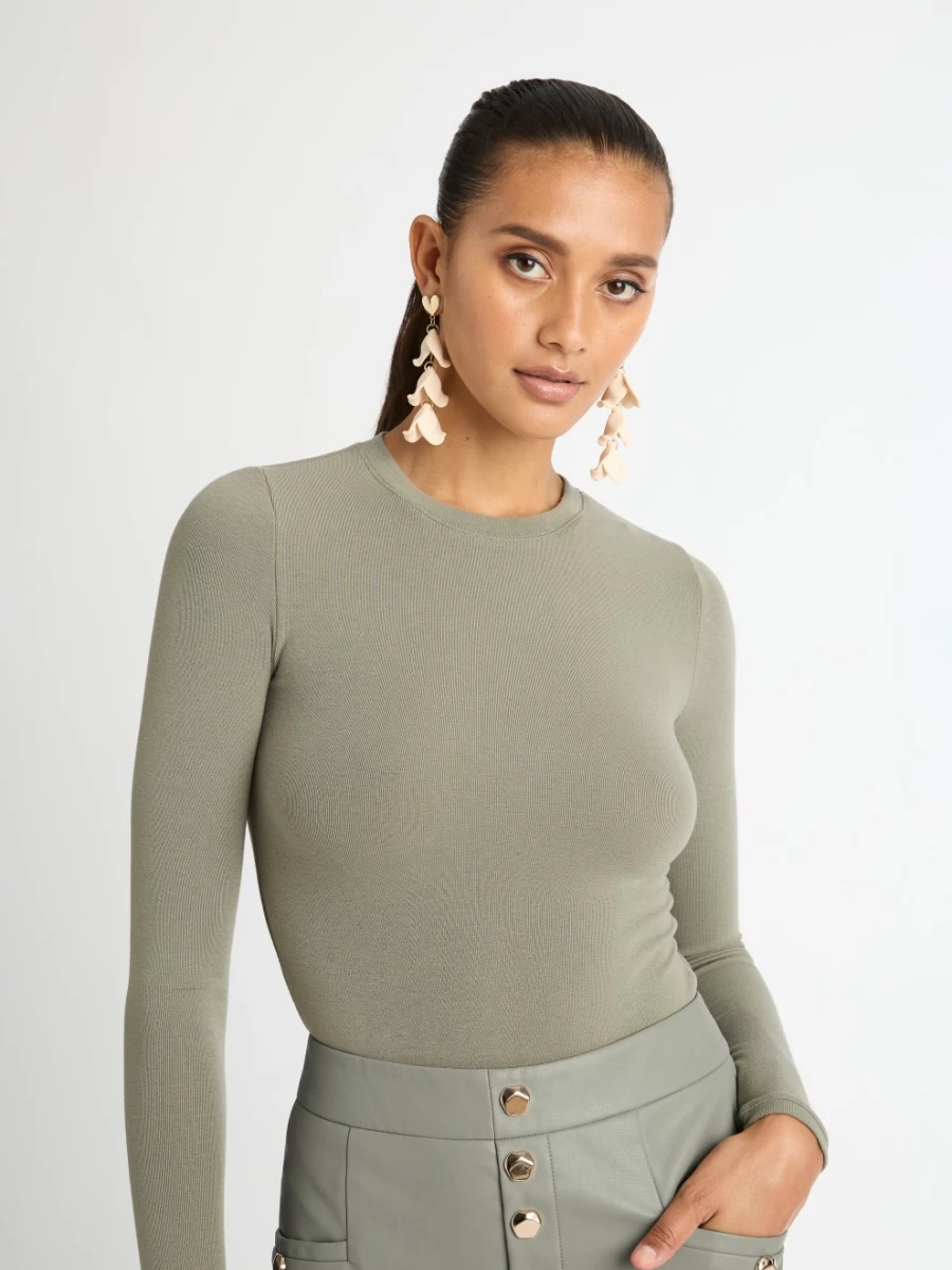 SHEIKE Women's Empire Bodysuit - Stylish & Comfortable Bodysuit for Women