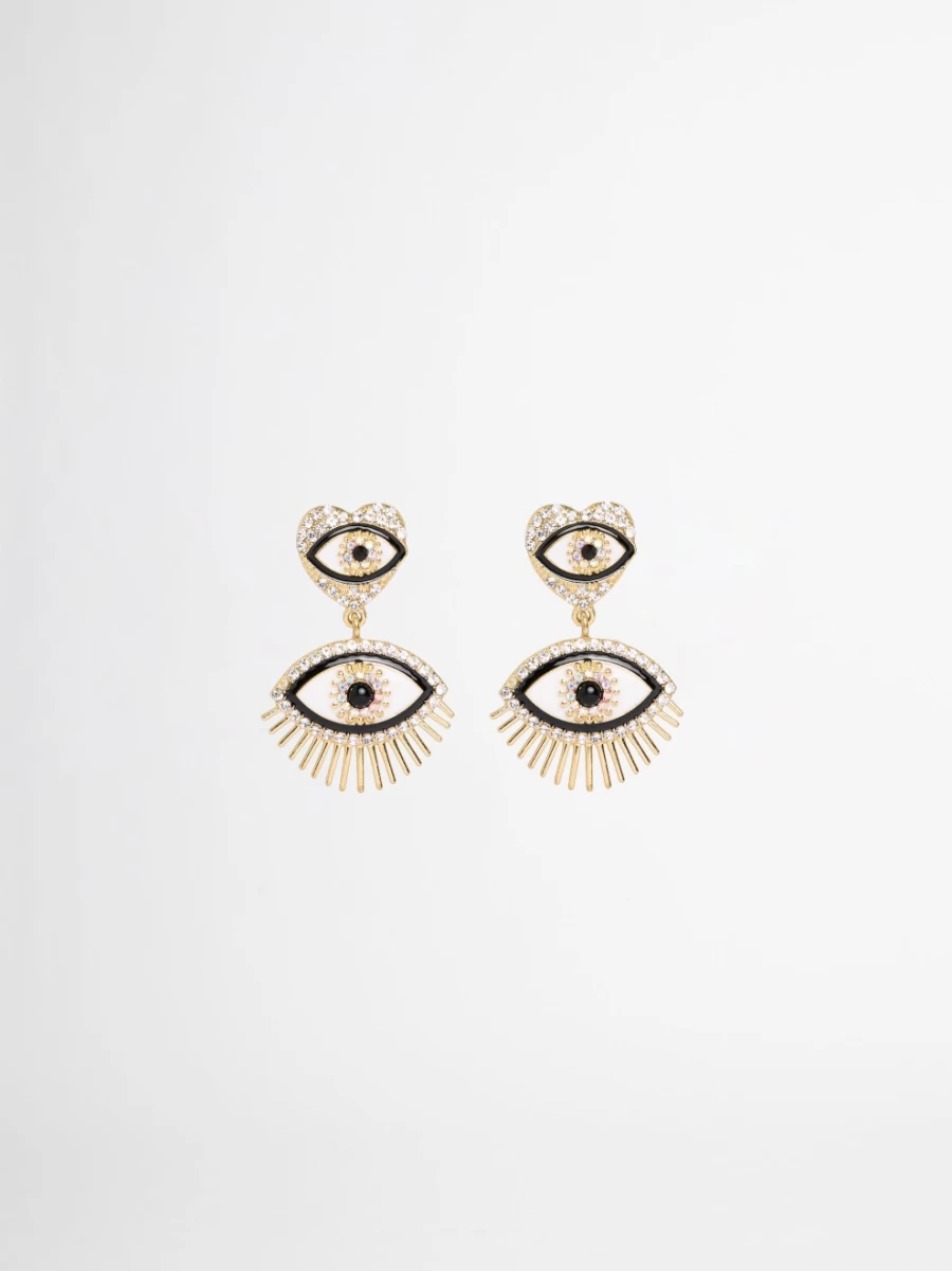 SHEIKE Women's Optical Illusion Dangle Earrings – Unique 3D Visual Effect Statement Jewelry