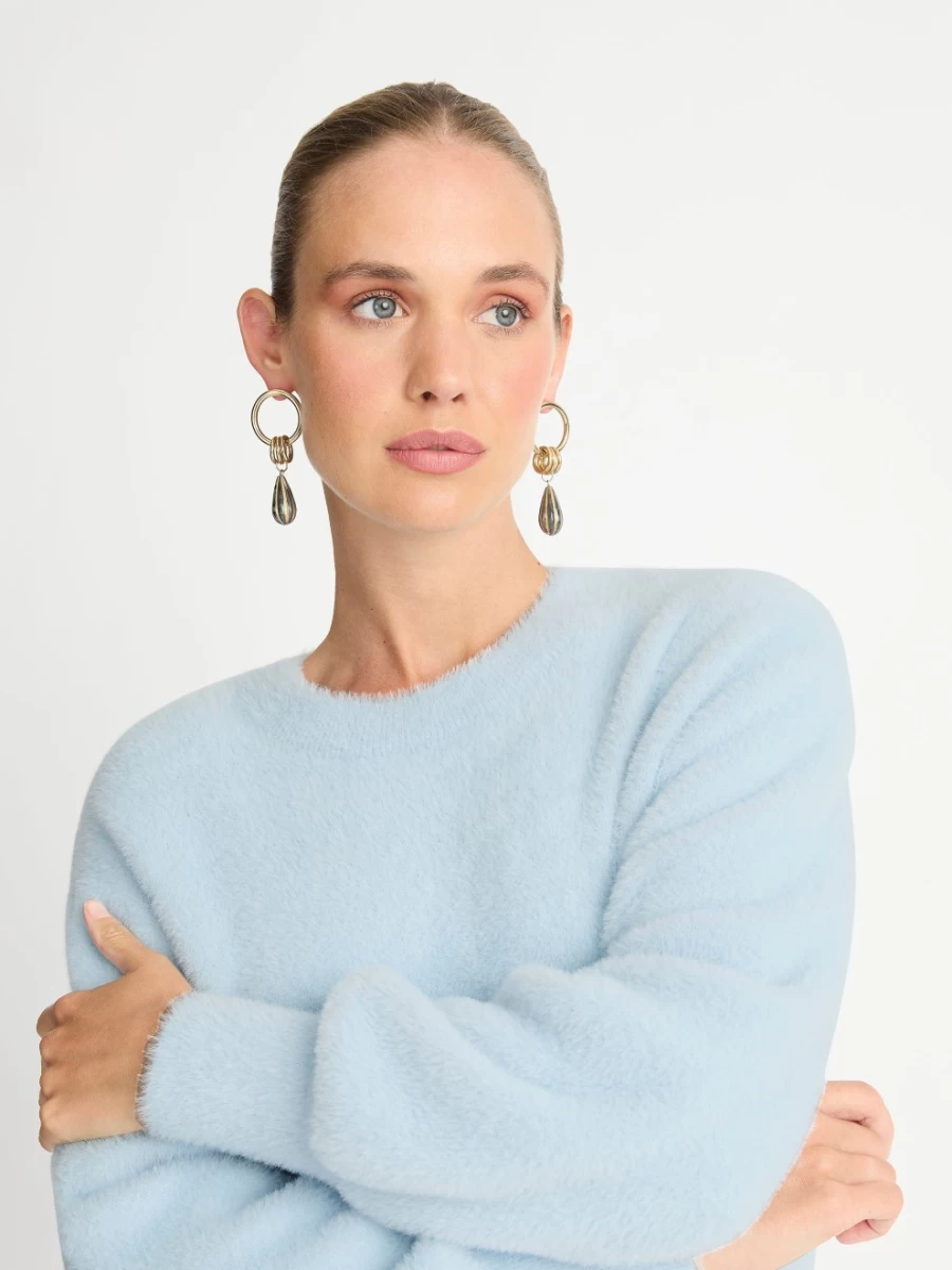 SHEIKE Women's Frankie Knit Jumper - Soft Wool Sweater for Women