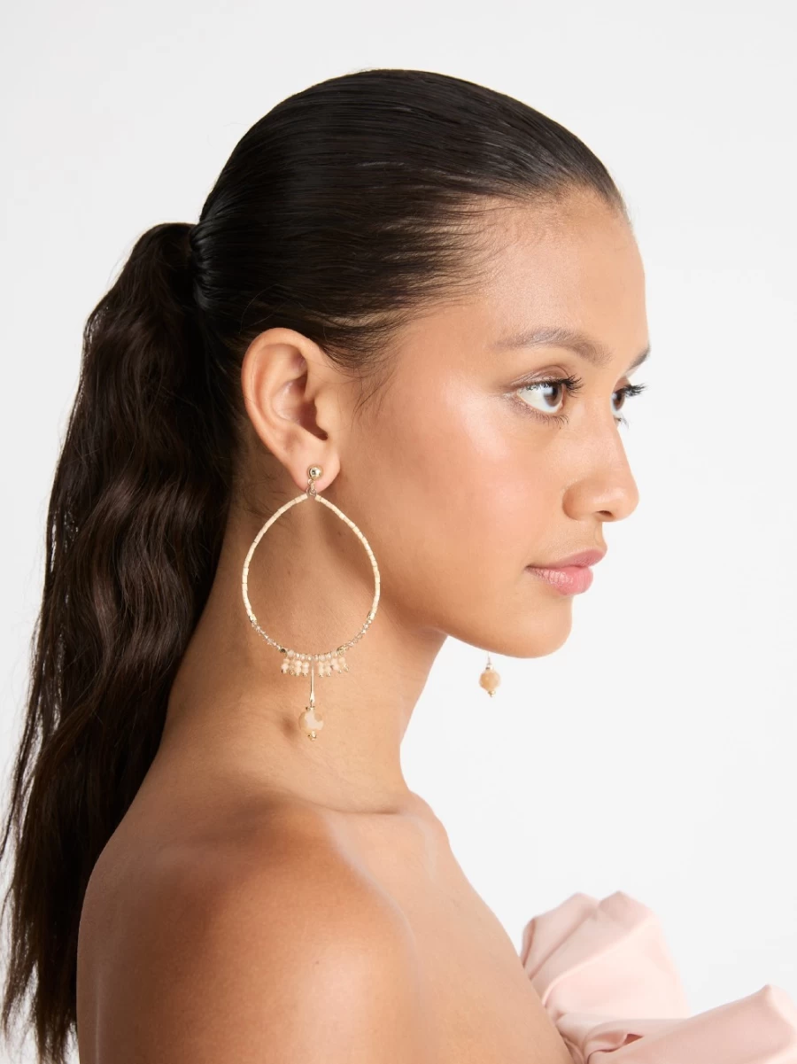 SHEIKE Women's Empire Earrings – Stylish Hoop Earrings for Women, Trendy Gold Dangle Earrings, Fashion Jewelry Gift