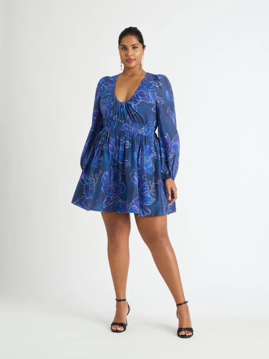 SHEIKE Women's Tokyo Floral Dress - Elegant Floral Print Summer Dress