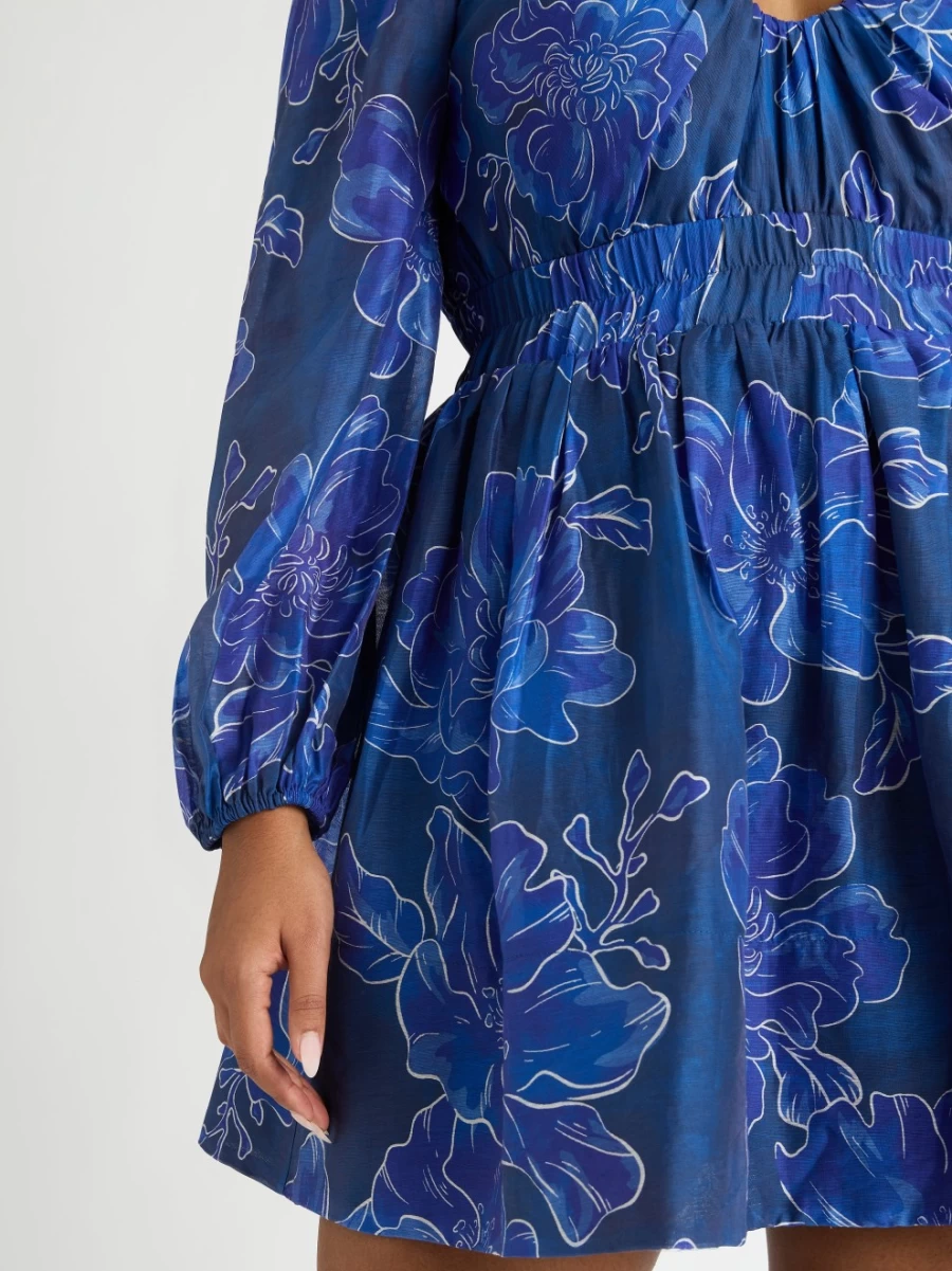 SHEIKE Women's Tokyo Floral Dress - Elegant Floral Print Summer Dress
