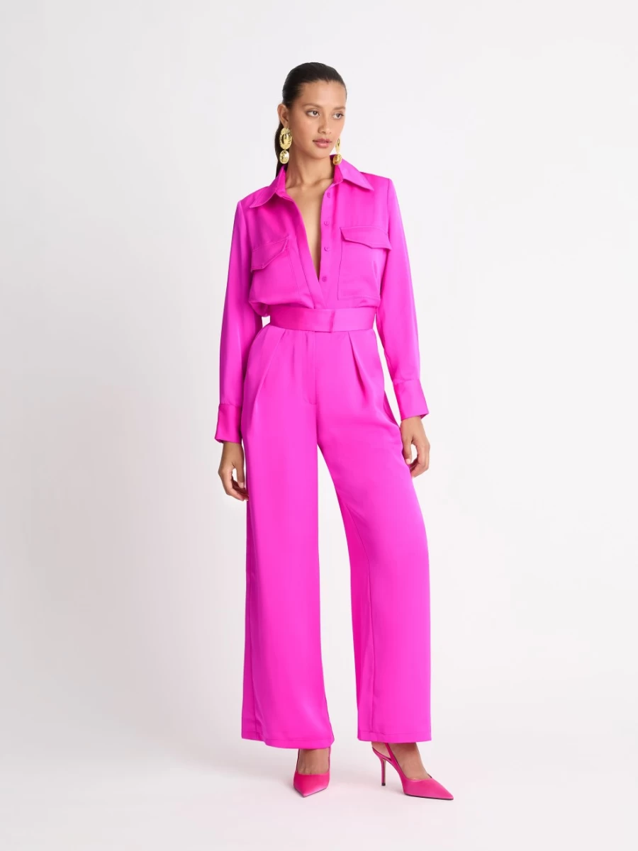 SHEIKE Women's Portfolio Pant - Stylish High-Waisted Tailored Trousers for Everyday Wear