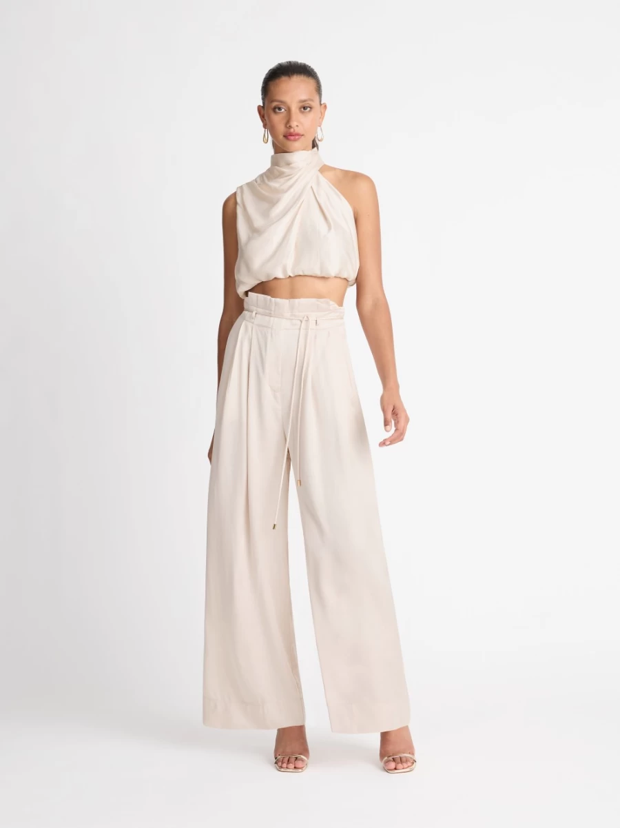 SHEIKE Women's Gracie Pant - High-Waisted Tailored Trousers for Elegant Comfort