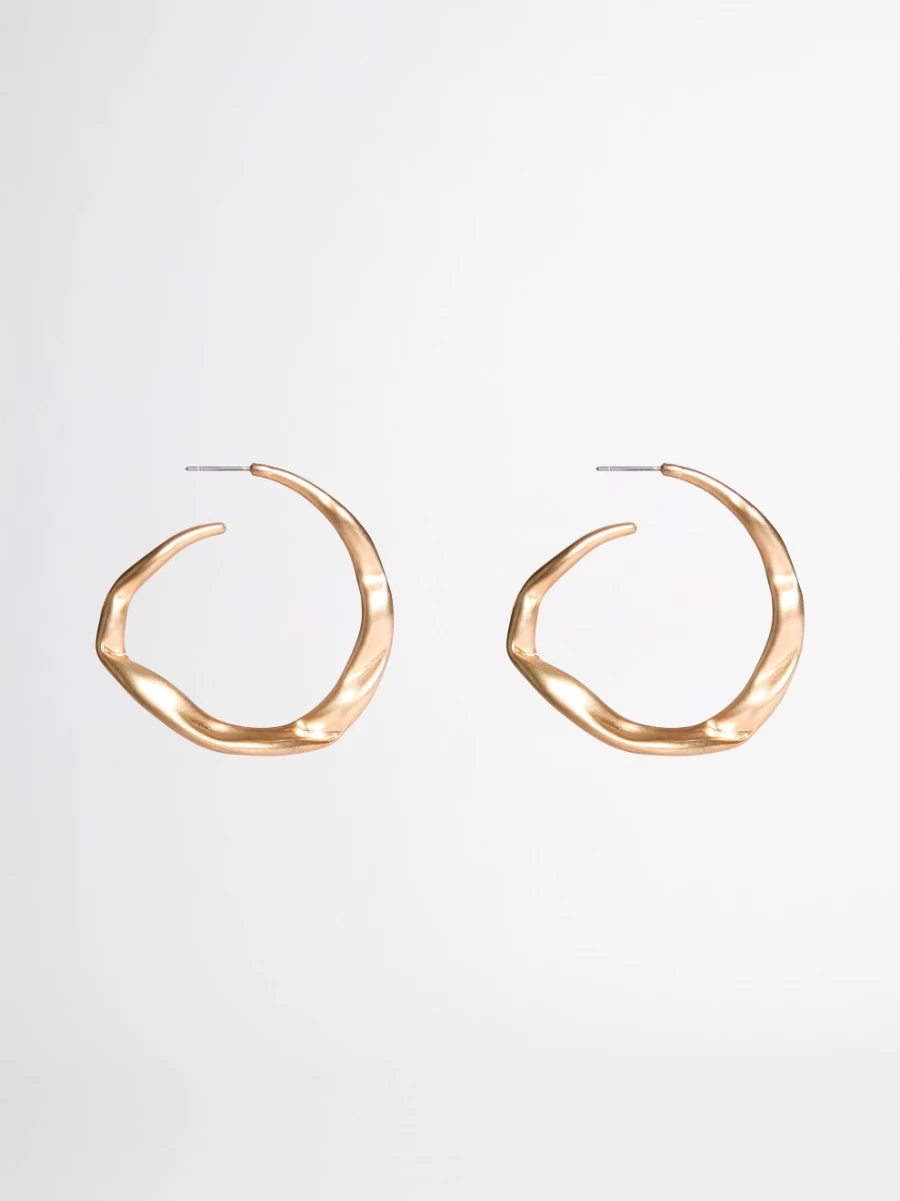 SHEIKE Women's Gemma Earrings - Elegant Gold Hoop Earrings for Everyday Wear