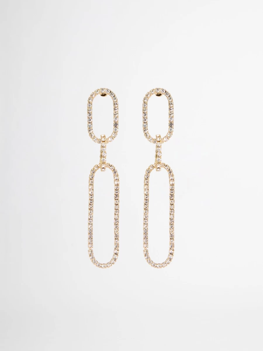 SHEIKE Women's Vivianne Elegant Hoop Earrings - Gold-Tone Statement Jewelry