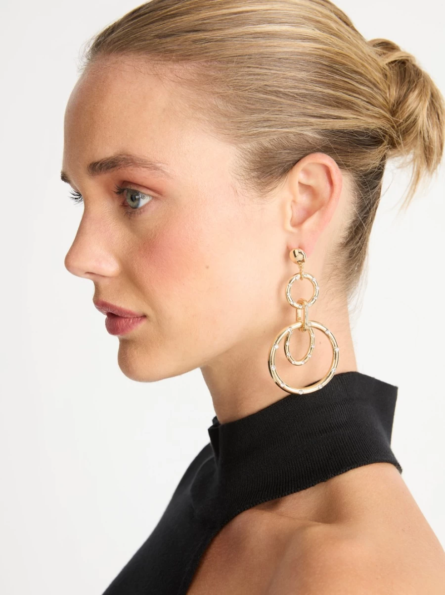 SHEIKE Women's Fashion Hemisphere Earrings - Trendy Geometric Stud Earrings for Everyday Wear