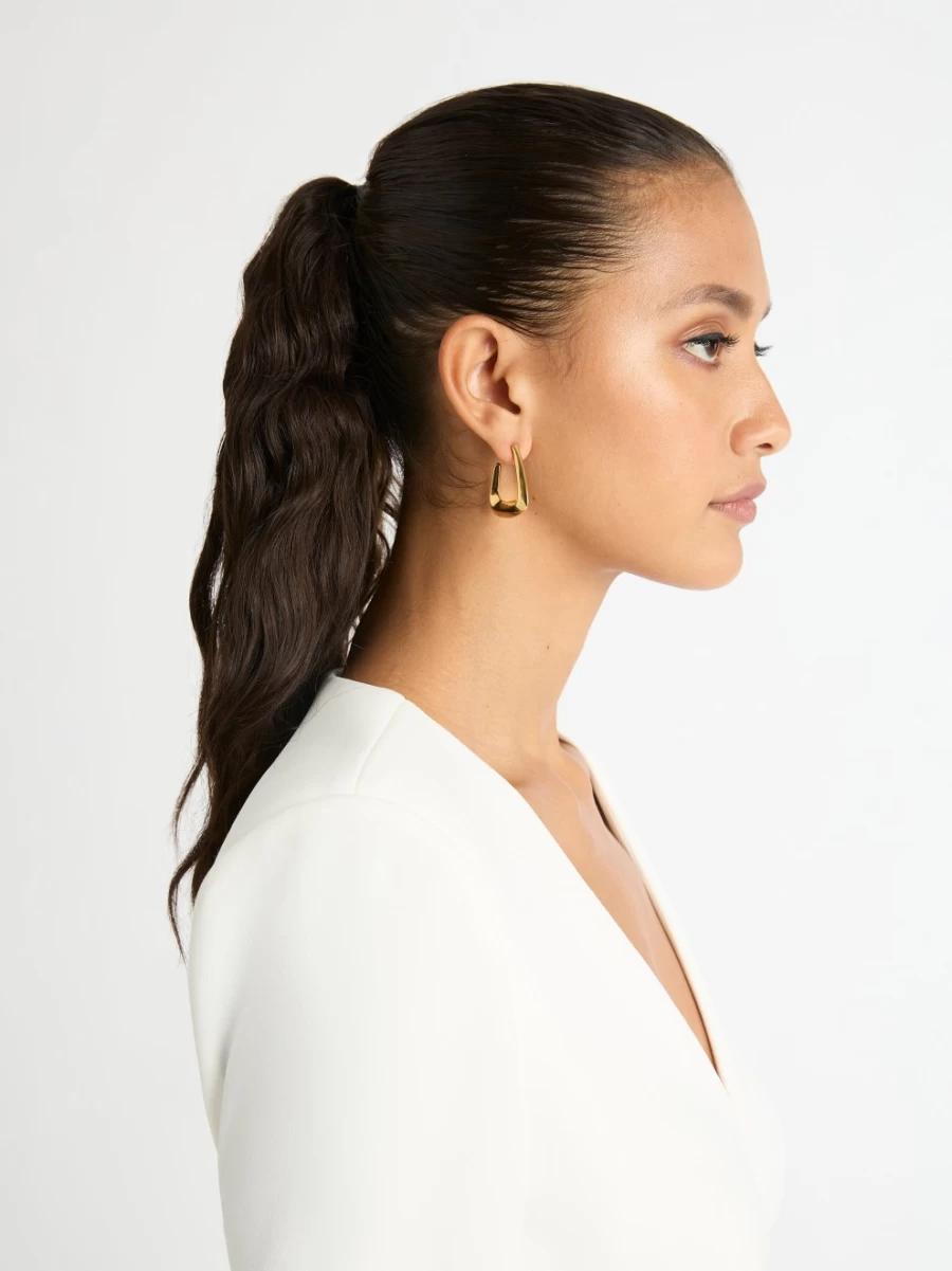 SHEIKE Women's Madeline Elegant Hoop Earrings for Everyday Wear