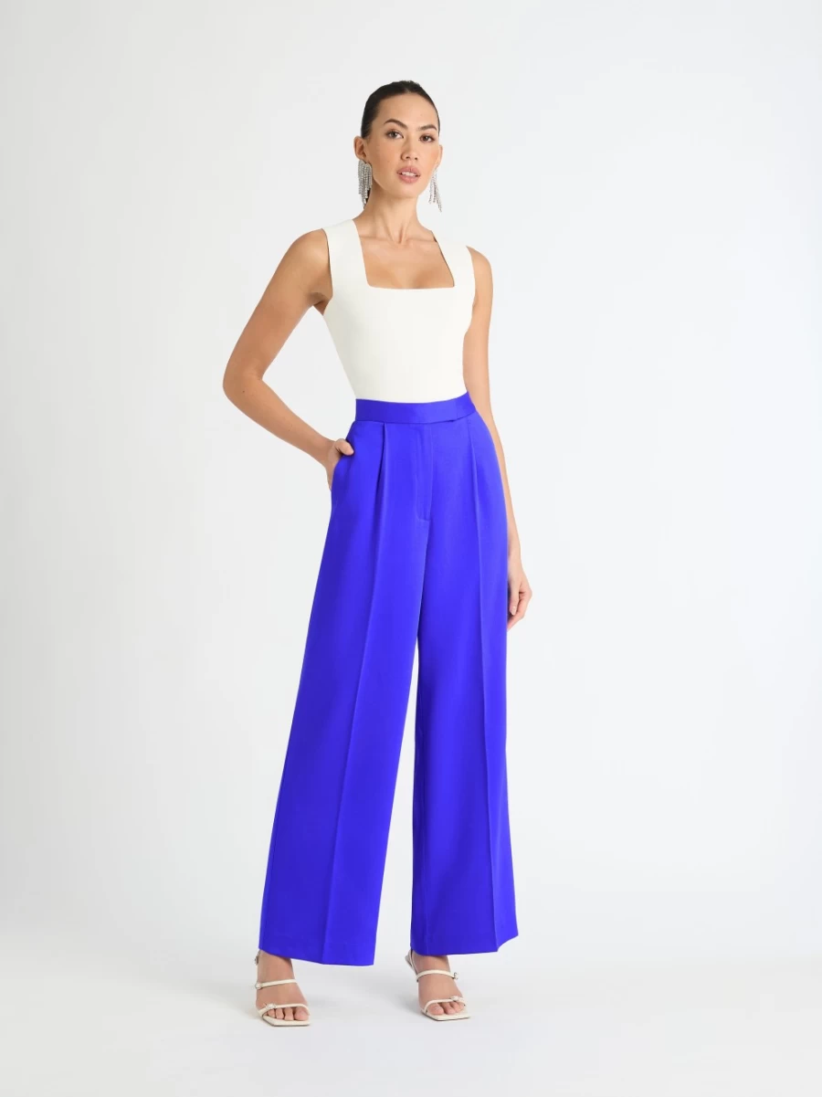 SHEIKE Women's Lillian High-Waisted Pant - Elegant Tailored Trousers for Office & Casual Wear