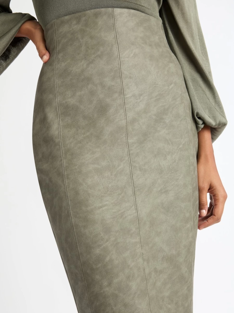 SHEIKE Women's Gravity Skirt - Flowy A-Line Midi Skirt for Everyday Elegance